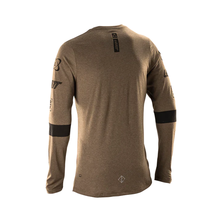LEATT MTB GRAVITY 3.0 Langarm Trikot Braun - Image 2