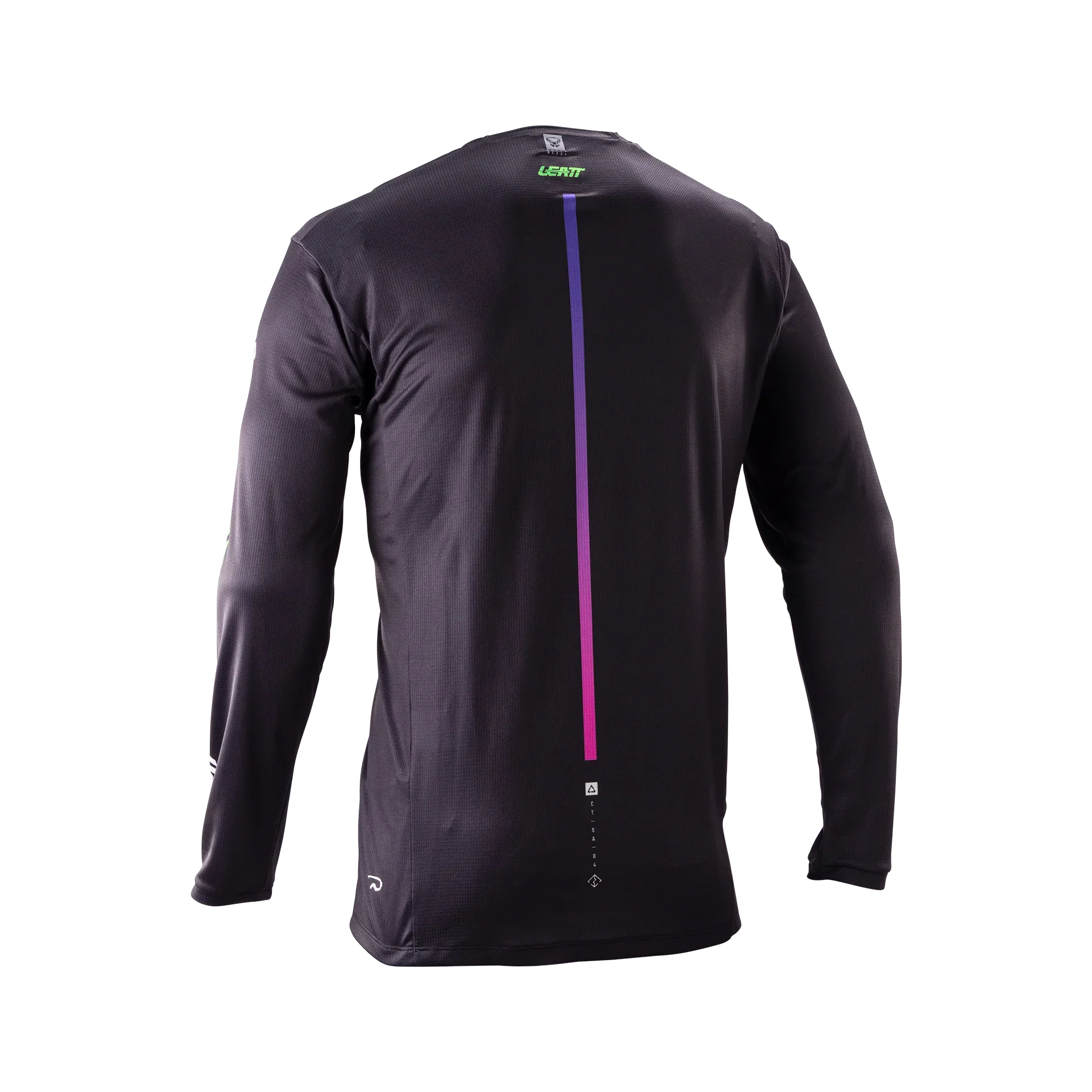 LEATT MTB GRAVITY 4.0 Langarmtrikot Schwarz/Violett - Image 2