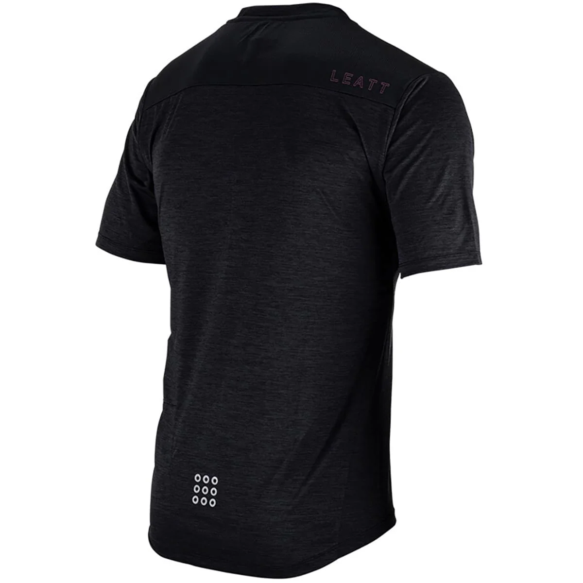 LEATT MTB TRAIL 1.0 Trikot Kurzarm Schwarz - Image 2