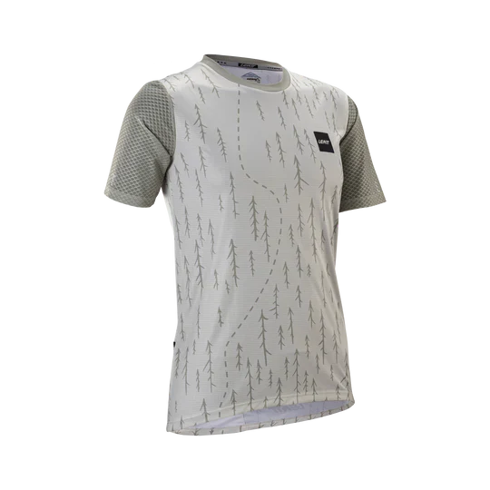 LEATT MTB TRAIL 3.0 Damen Kurzarm Trikot Grau/Weiß
