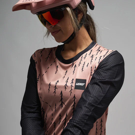 LEATT MTB TRAIL 3.0 Damen Langarm Trikot Pink - Image 3