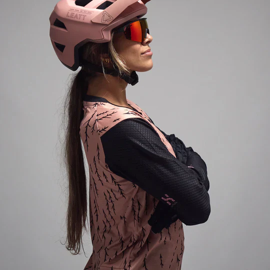 LEATT MTB TRAIL 3.0 Damen Langarm Trikot Pink - Image 4