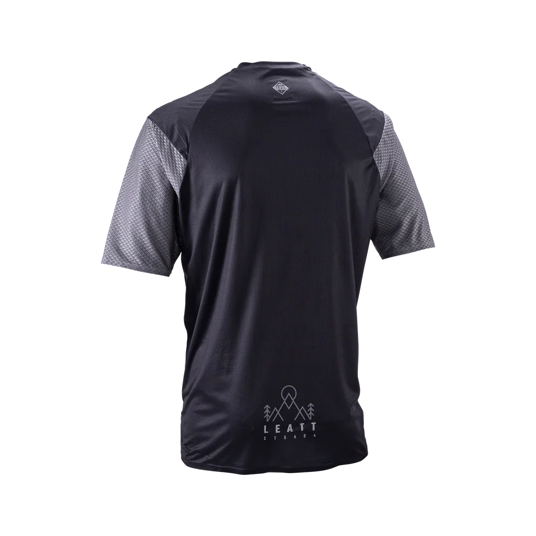 LEATT MTB TRAIL 3.0 Kurzarm Trikot Schwarz - Image 2