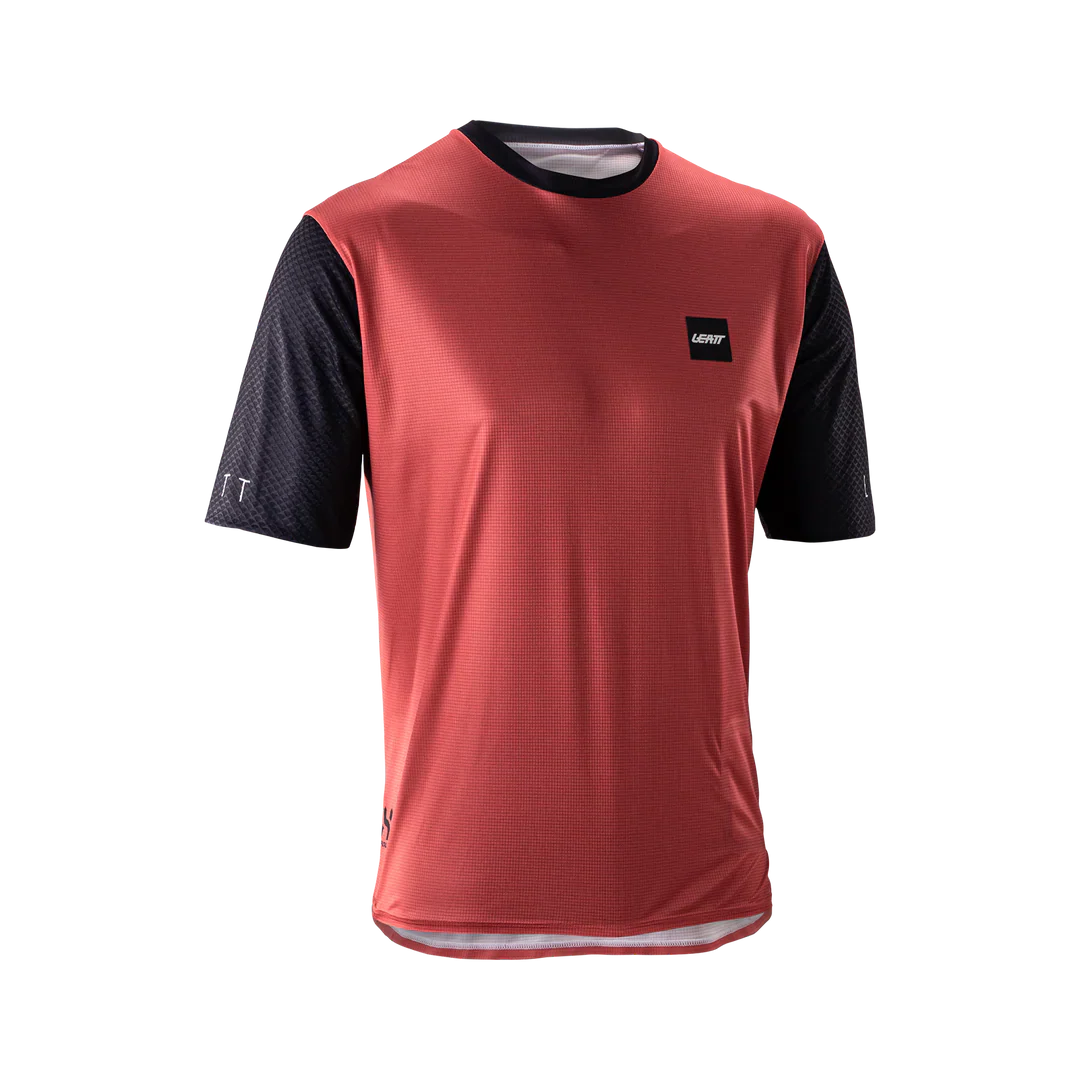 LEATT MTB TRAIL 3.0 Trikot Kurzarm Rot