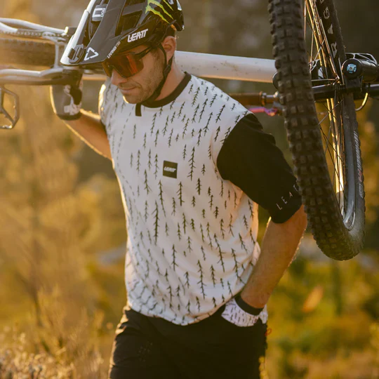 LEATT MTB TRAIL 3.0 Trikot Kurzarm Weiß - Image 4