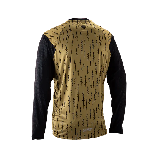 LEATT MTB TRAIL 3.0 Trikot Langarm Braun - Image 2