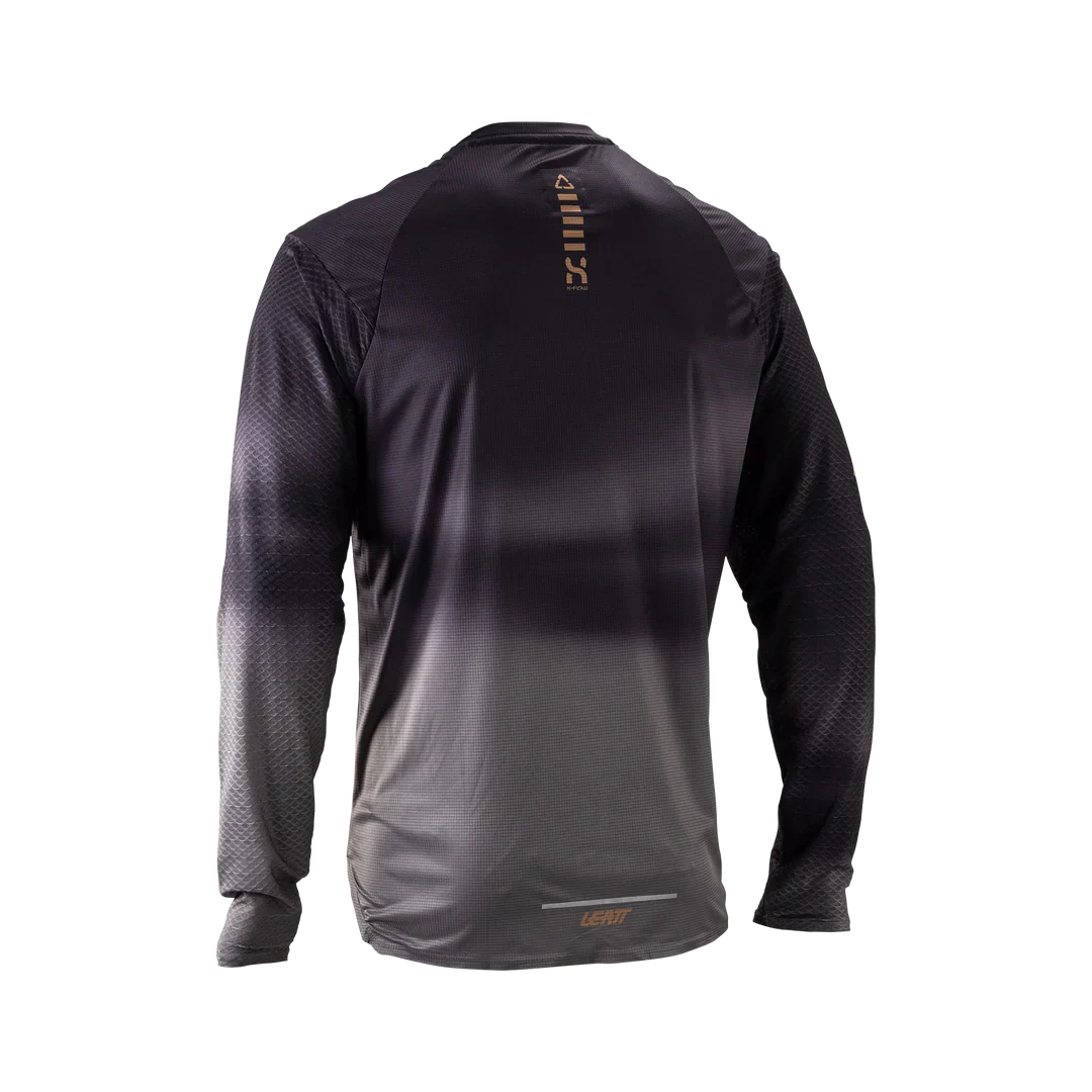 LEATT MTB TRAIL 3.0 Trikot Langarm Schwarz - Image 2