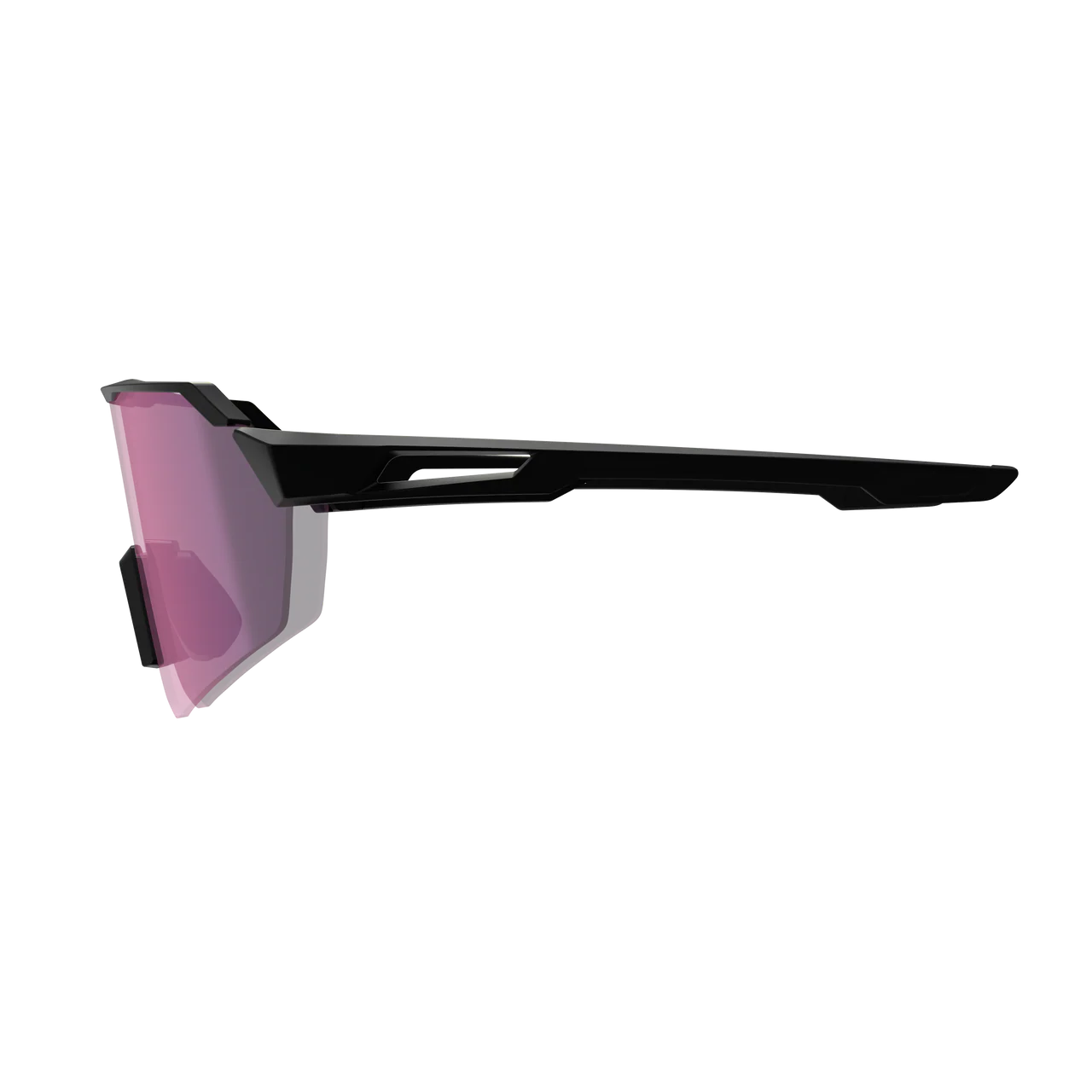LEATT RIDEVIZ LITE LARGE Brille Satin Schwarz Iriz Crystal Glas Violett - Image 3