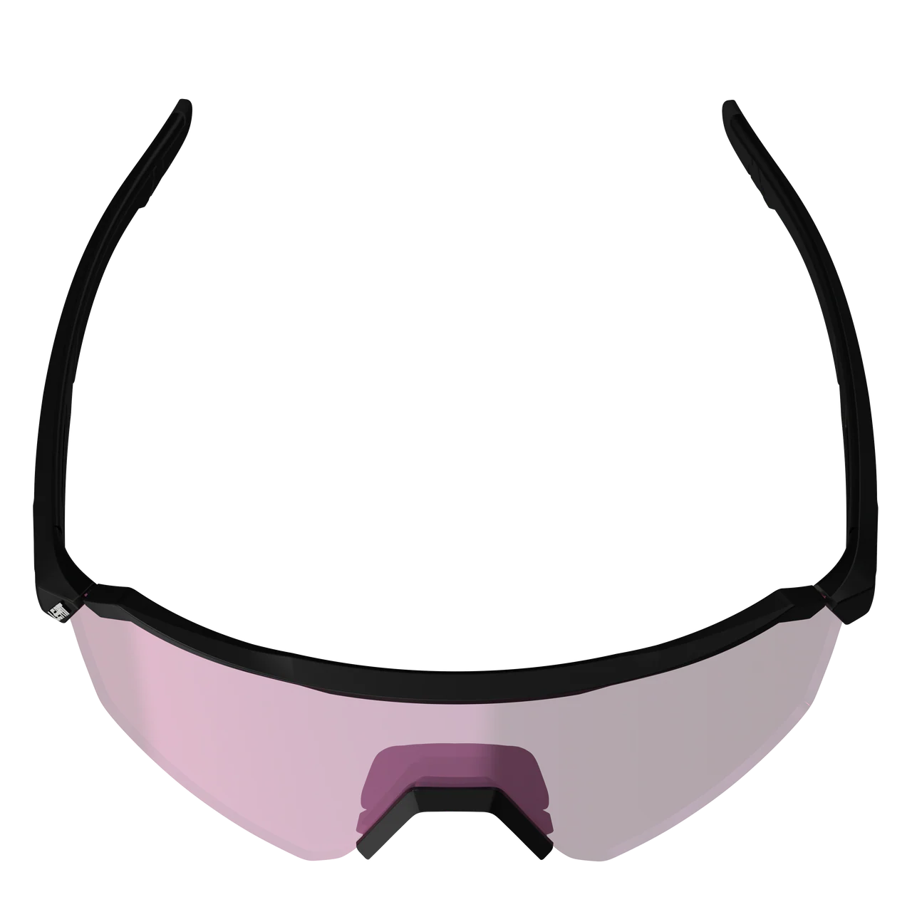 LEATT RIDEVIZ LITE LARGE Brille Satin Schwarz Iriz Crystal Glas Violett - Image 5