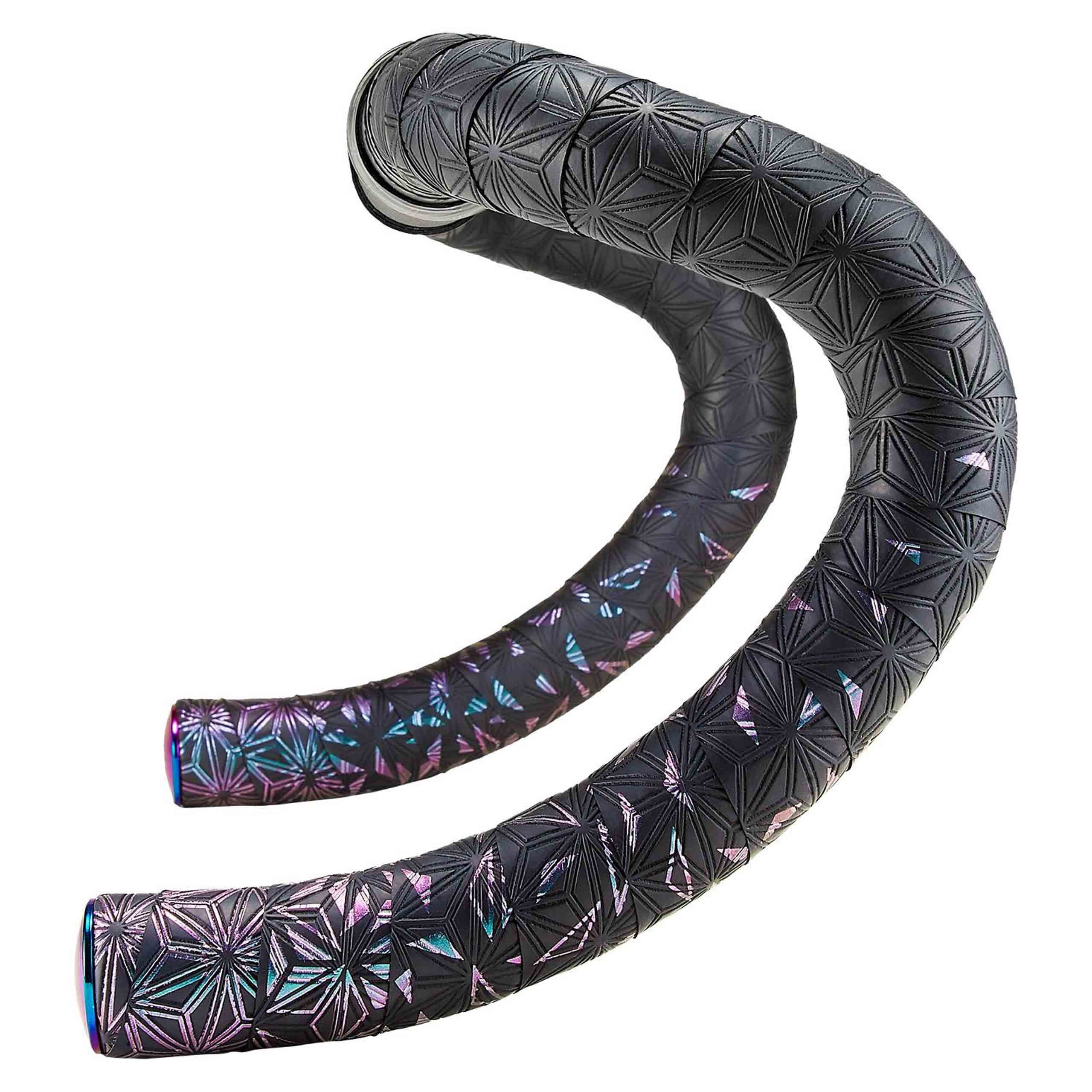 Lenkband SUPACAZ SUPER STICKY KUSH STAR FADE Schwarz/Mehrfarbig