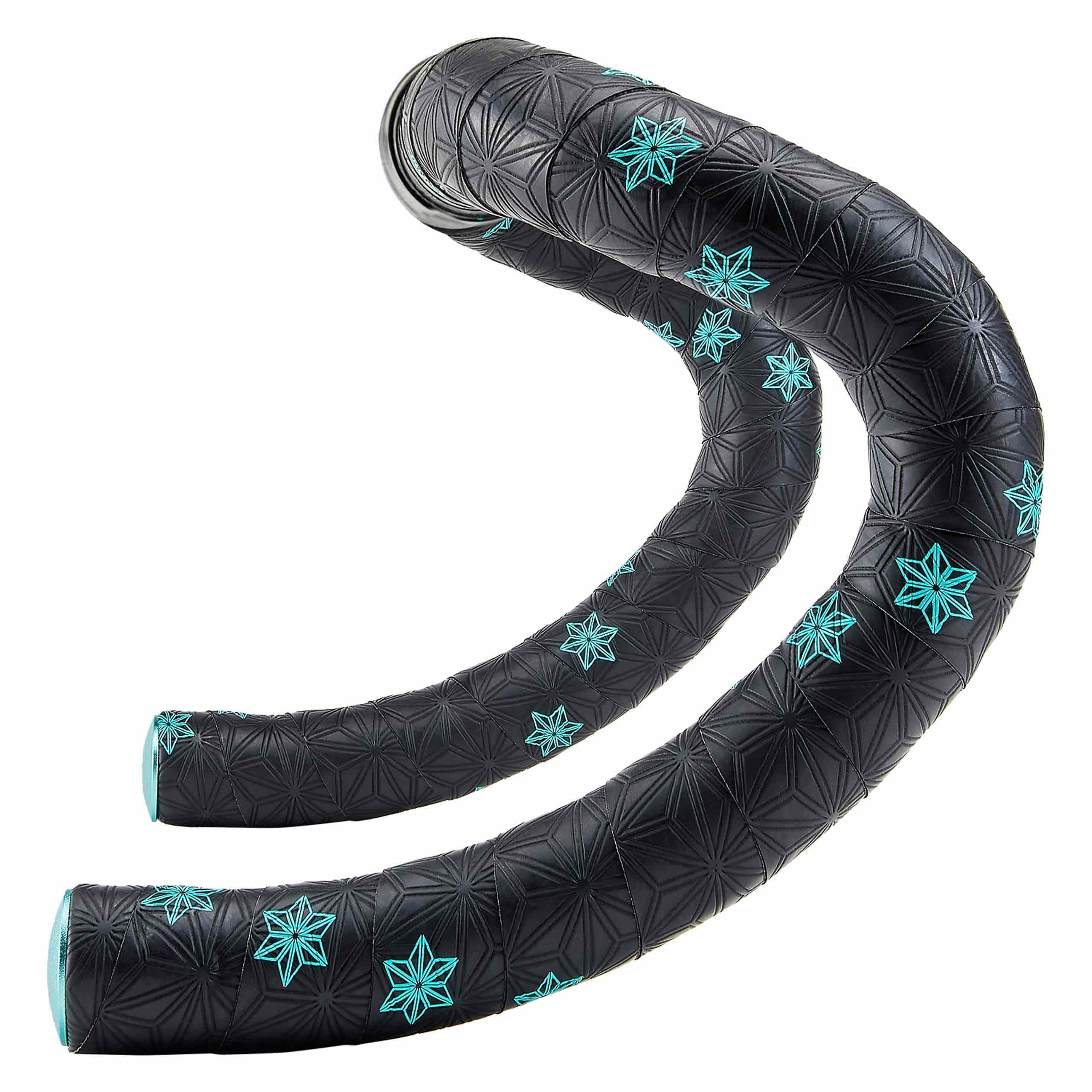 Lenkerband SUPACAZ SUPER STICKY KUSH GALAXY Schwarz/Himmelblau