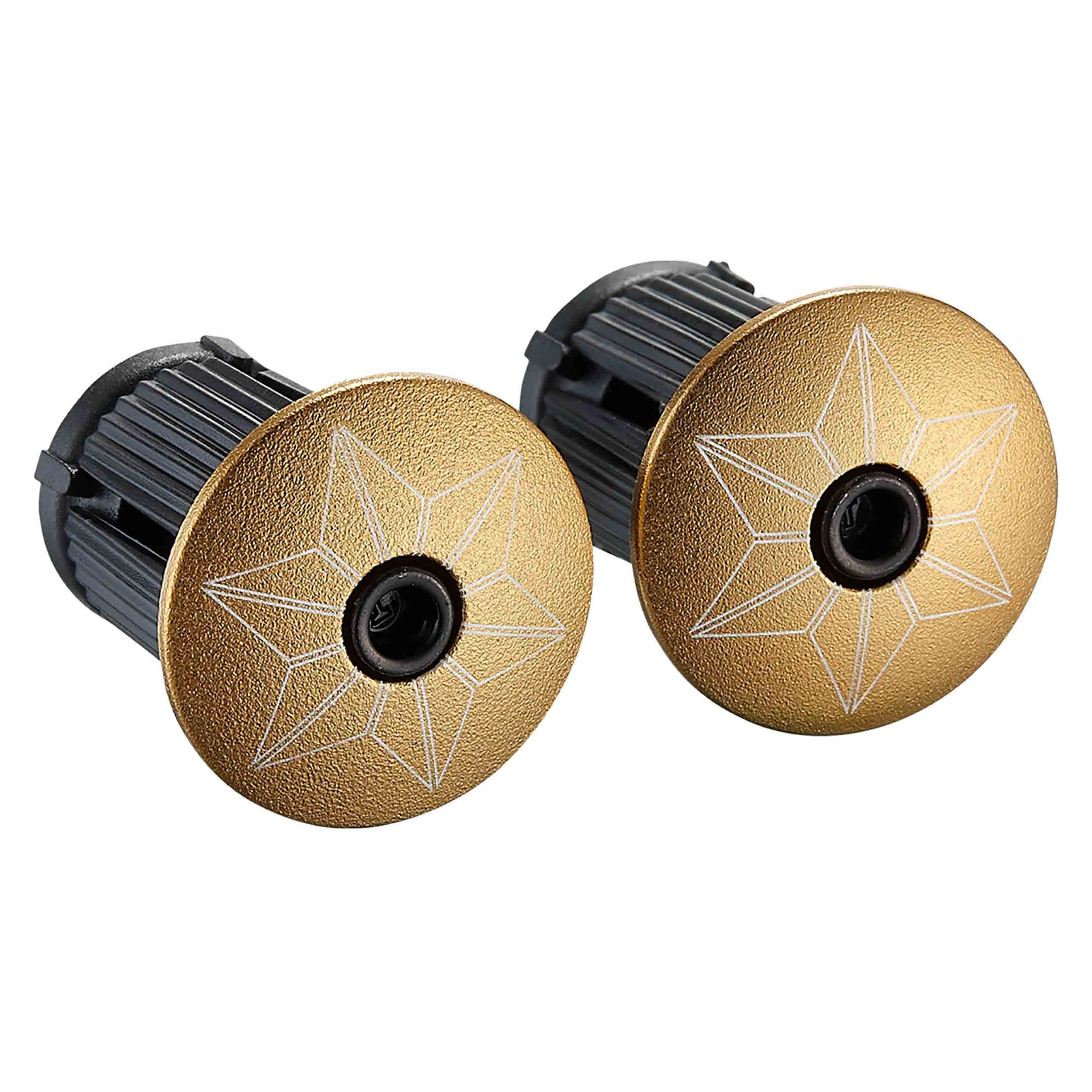 Lenkerband SUPACAZ SUPER STICKY KUSH STAR FADE Schwarz/Gold - Image 4