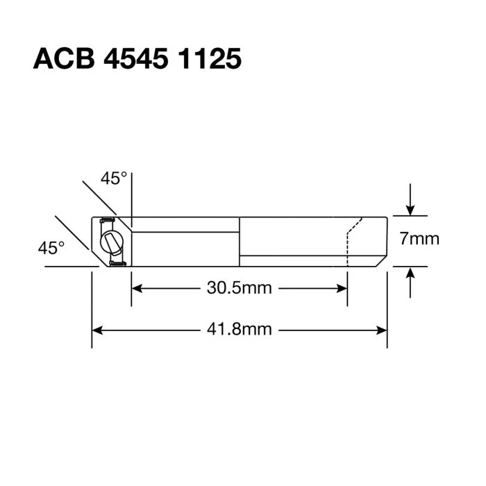 Lenkkopflager ENDURO BEARINGS 1125 SS - 440c Stainless - 30,5x41,8x6,5 (45x45°) ACB - Image 2