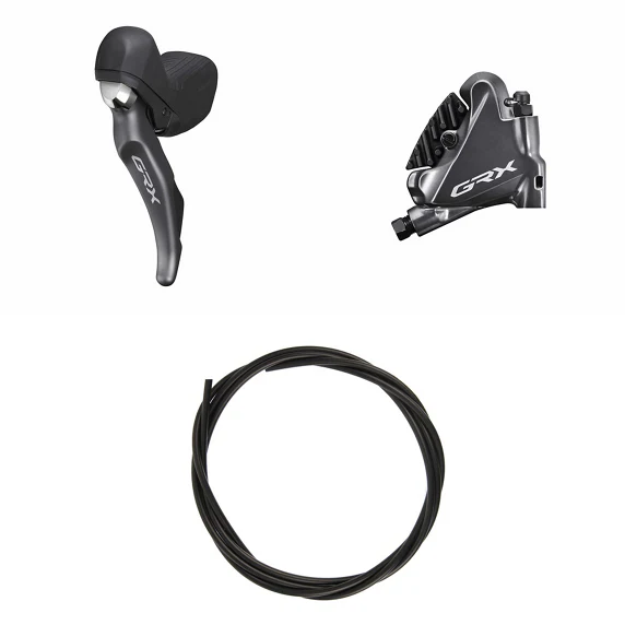 Linker Hebel und vorderer Bremssattel SHIMANO GRX 810