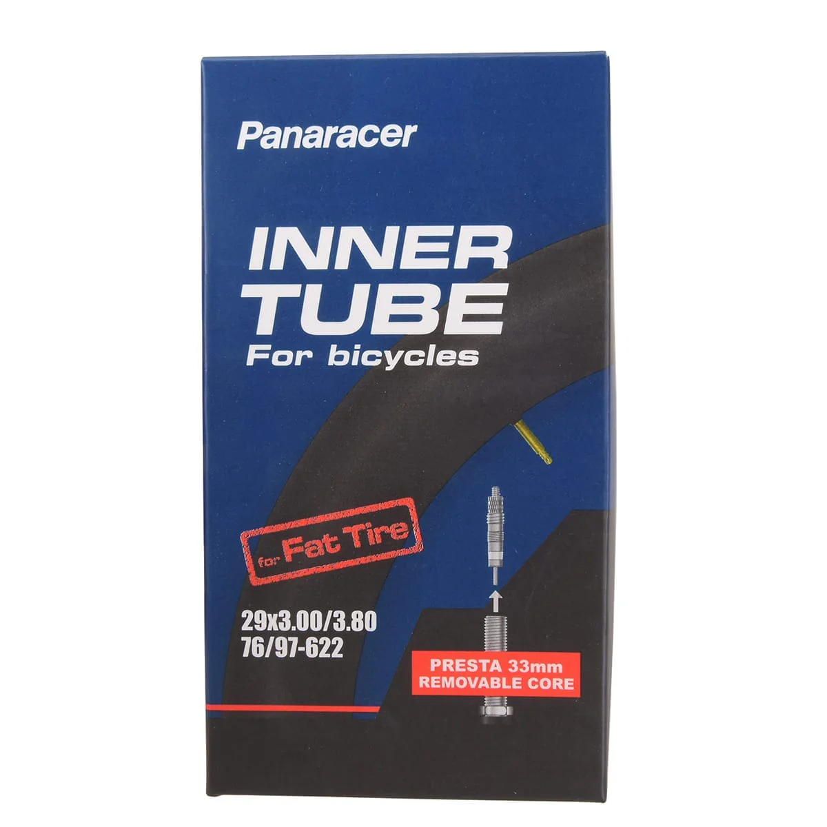 Fahrradschlauch PANARACER STANDARD 29x3.00/3.80 Presta 33 mm