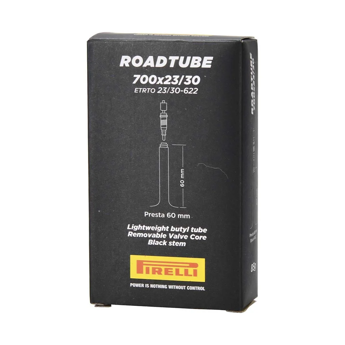 Fahrradschlauch PIRELLI ROADTUBE 700x23/30c PRESTA Schwarz - Image 6
