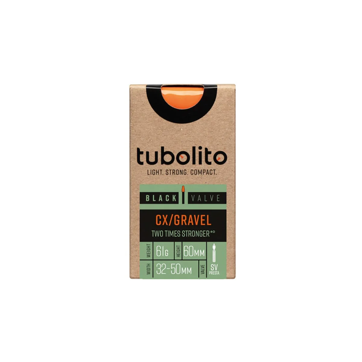 Luftkammer TUBOLITO CX/GRAVEL 700x30/47 Presta Schwarz