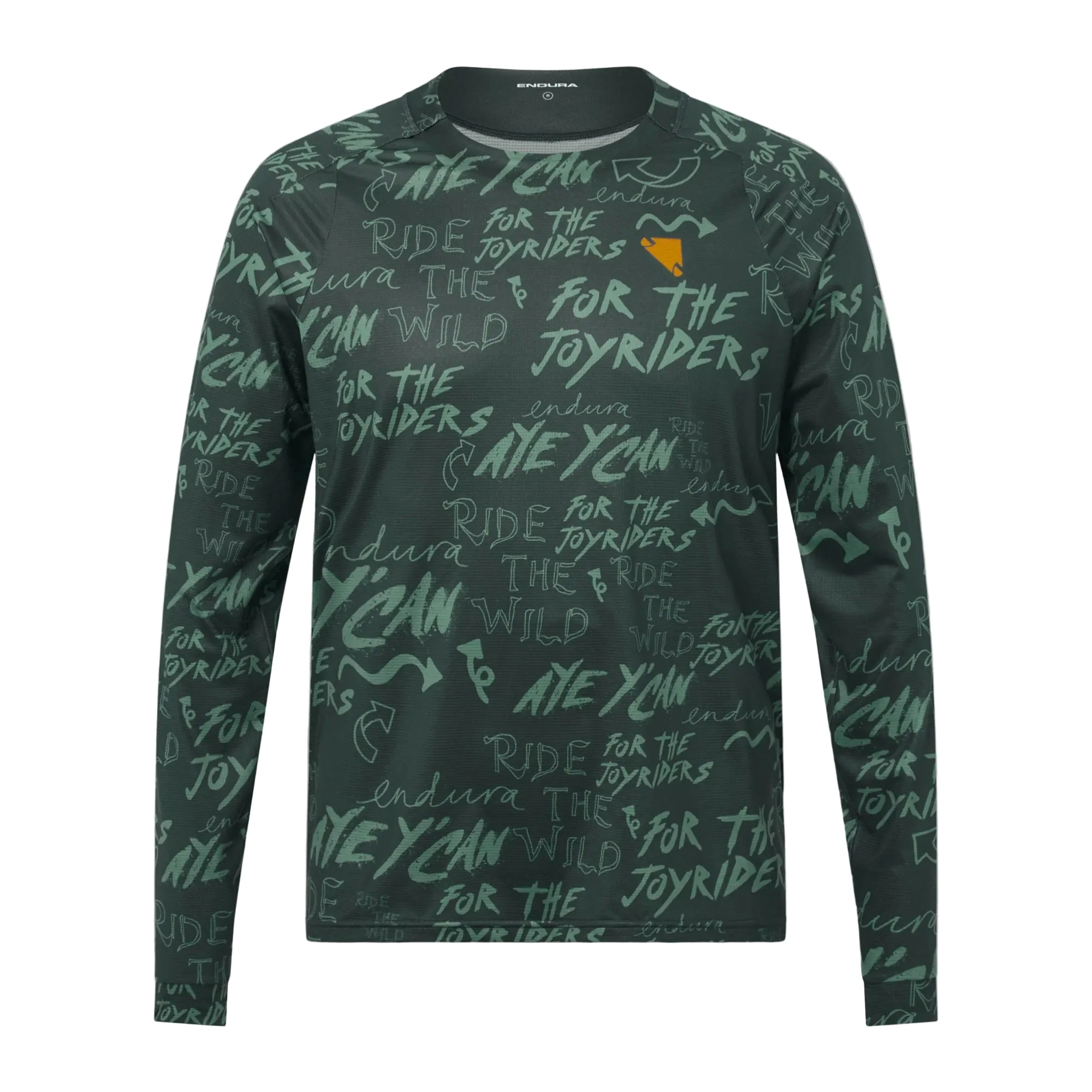 Mailoot ENDURA SINGLETRACK PRINT Langarm Carbon Grau