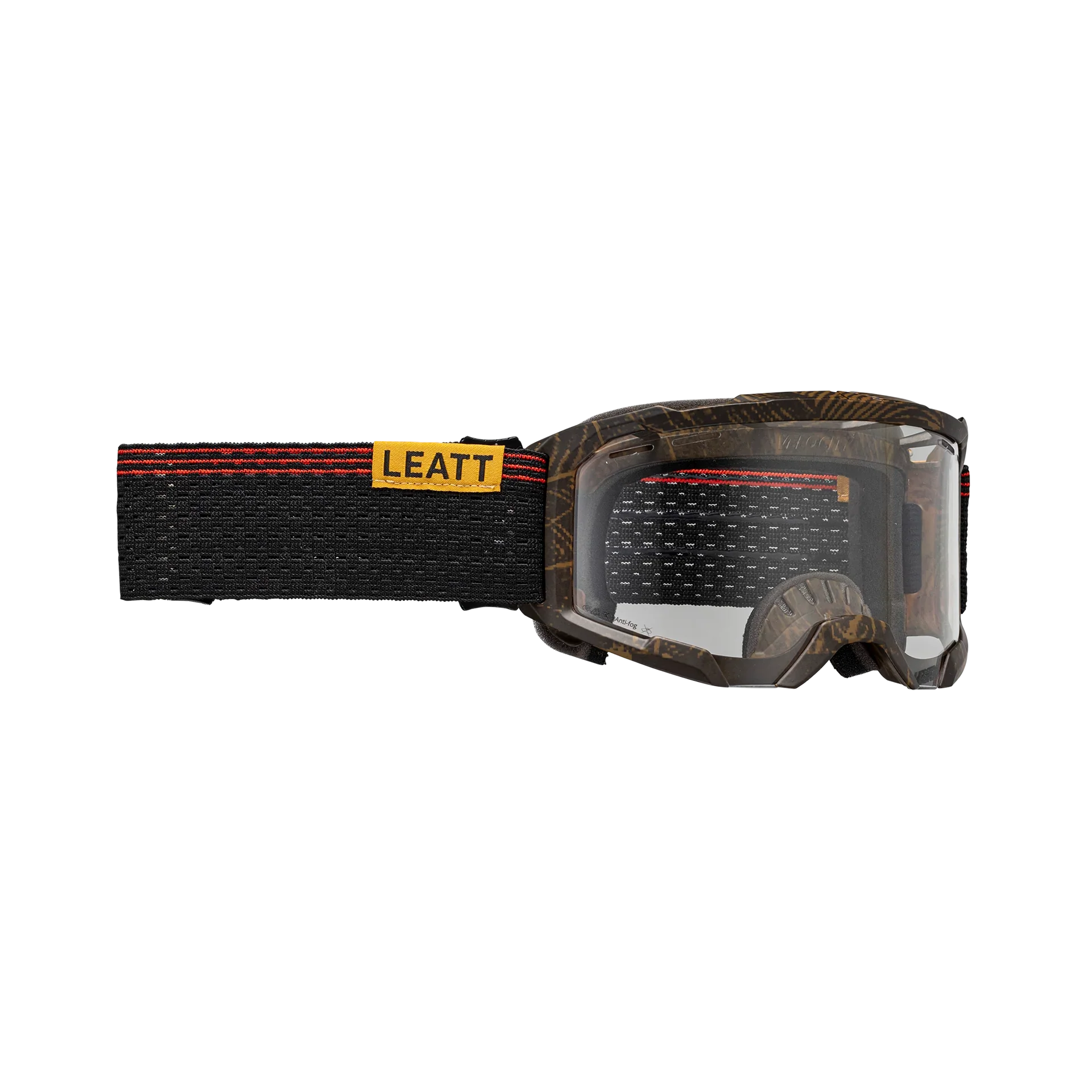 Maske LEATT VELOCITY 4.0 MTB X-FLOW Braun CLEAR 83 VLT