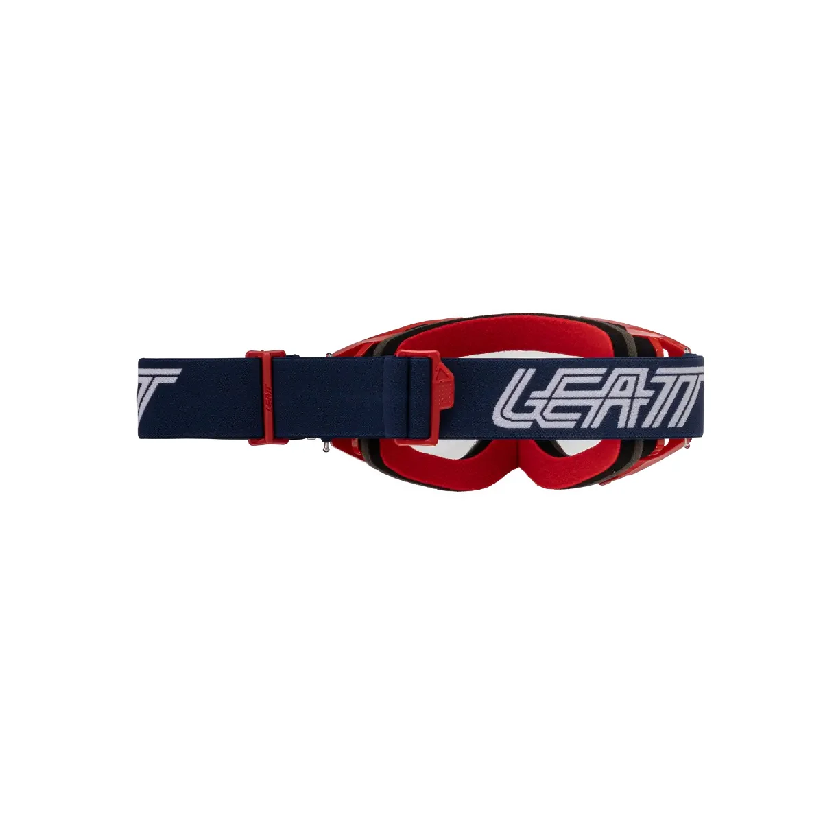 Maske LEATT VIZION 3.5 Rot/Blau Transparente Scheibe - Image 2