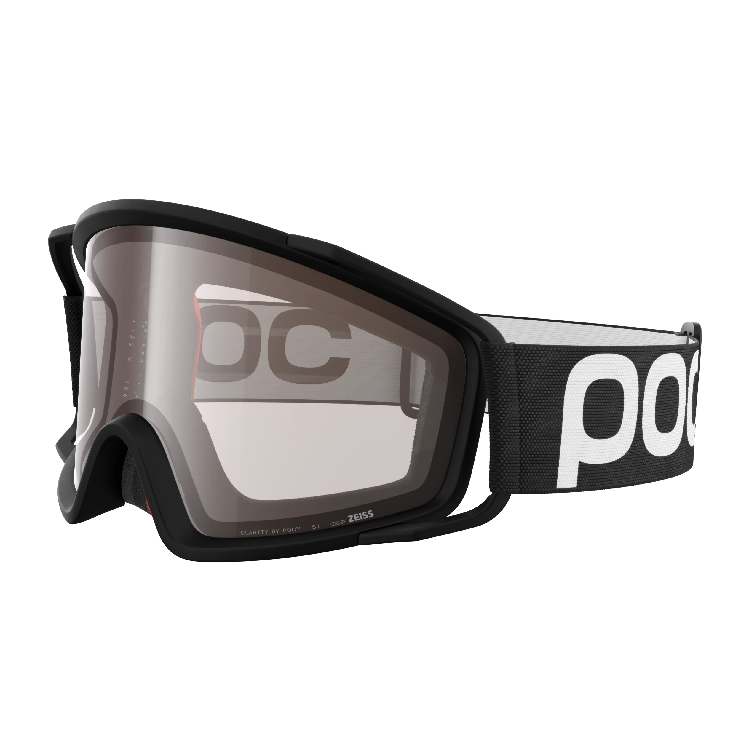 Maske POC ZYGON Schwarz Visier Clarity Trail Cloudy Brown
