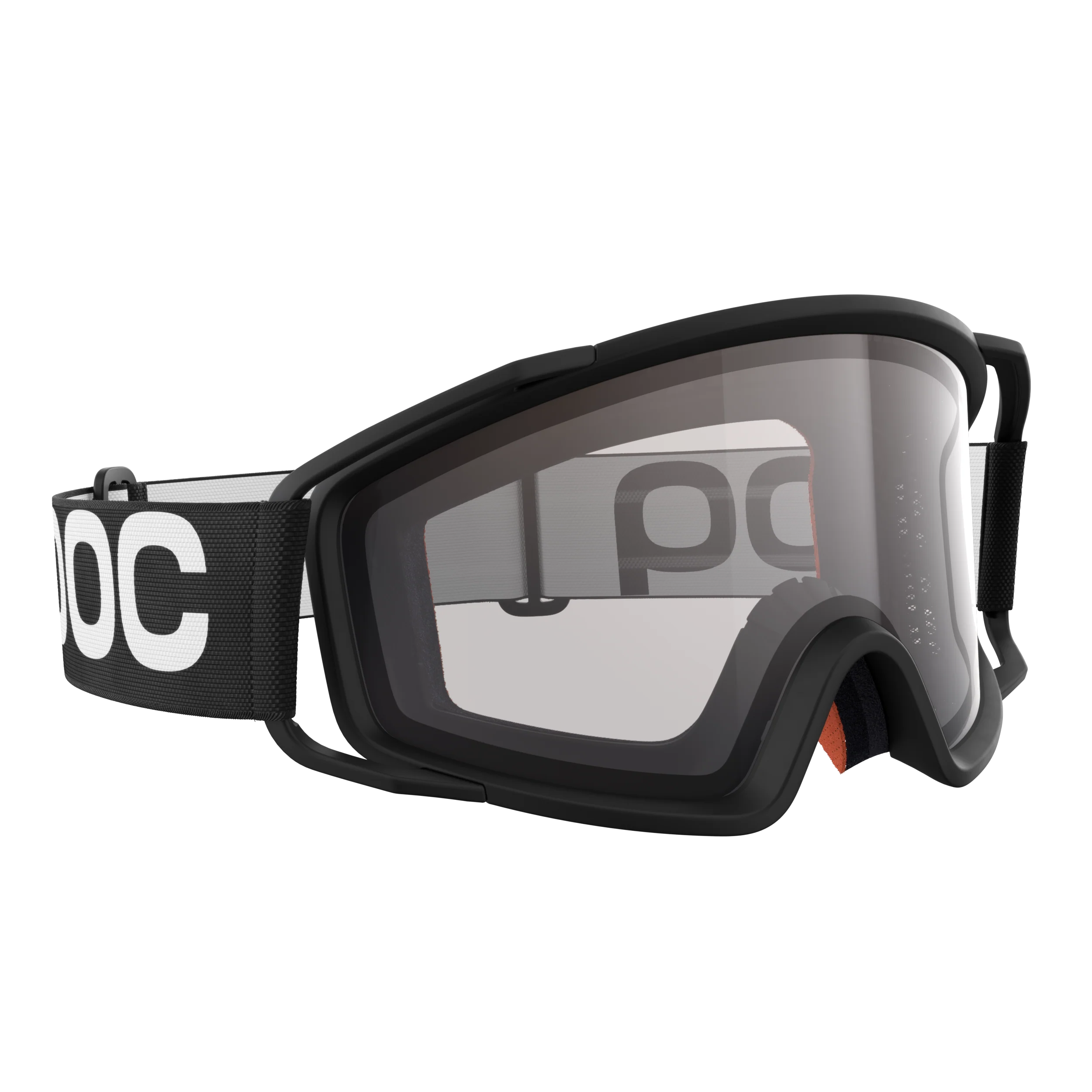 Maske POC ZYGON Schwarz Visier Clarity Trail Cloudy Brown - Image 3