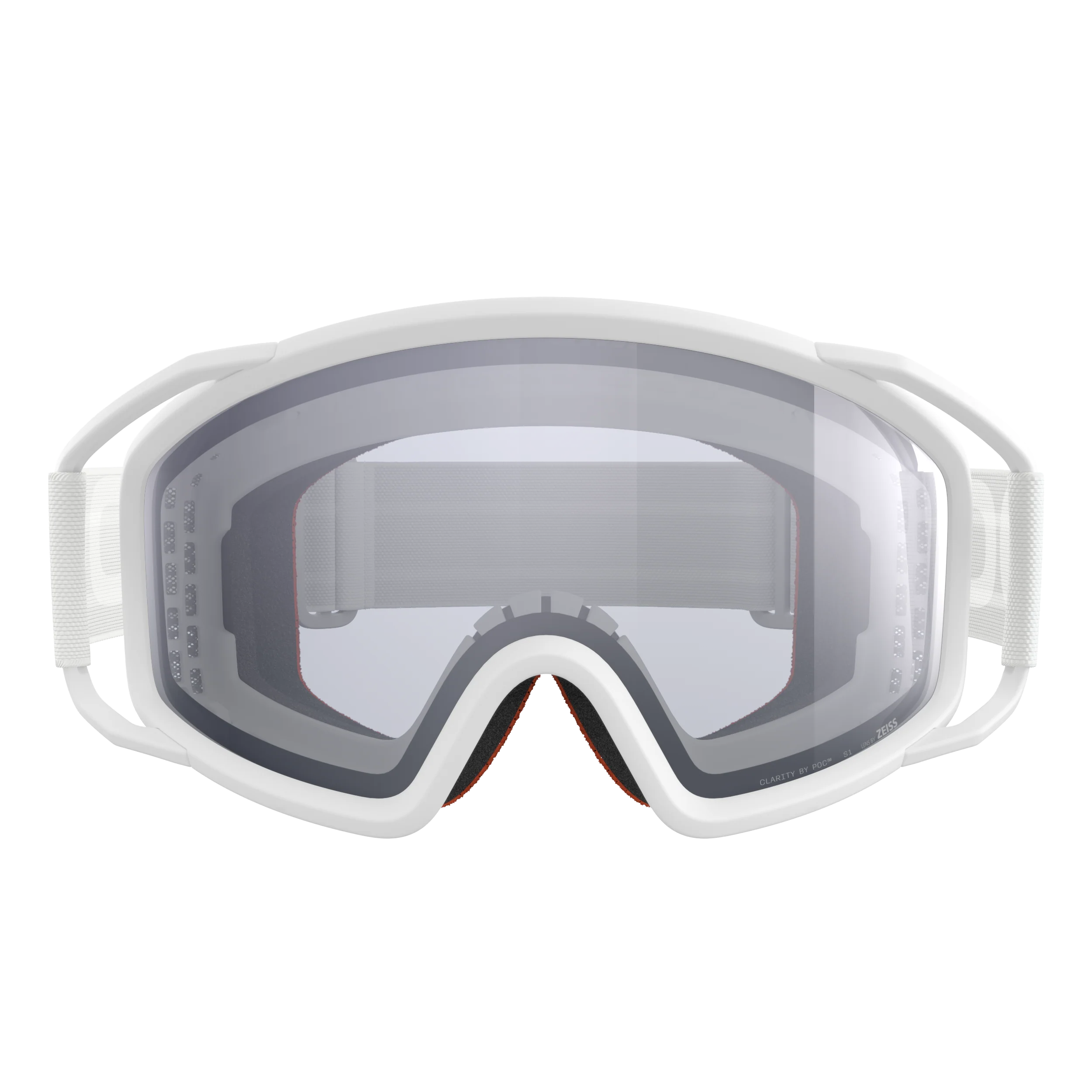 Maske POC ZYGON Weiß Visier Clarity Universal Cloudy Grey - Image 2
