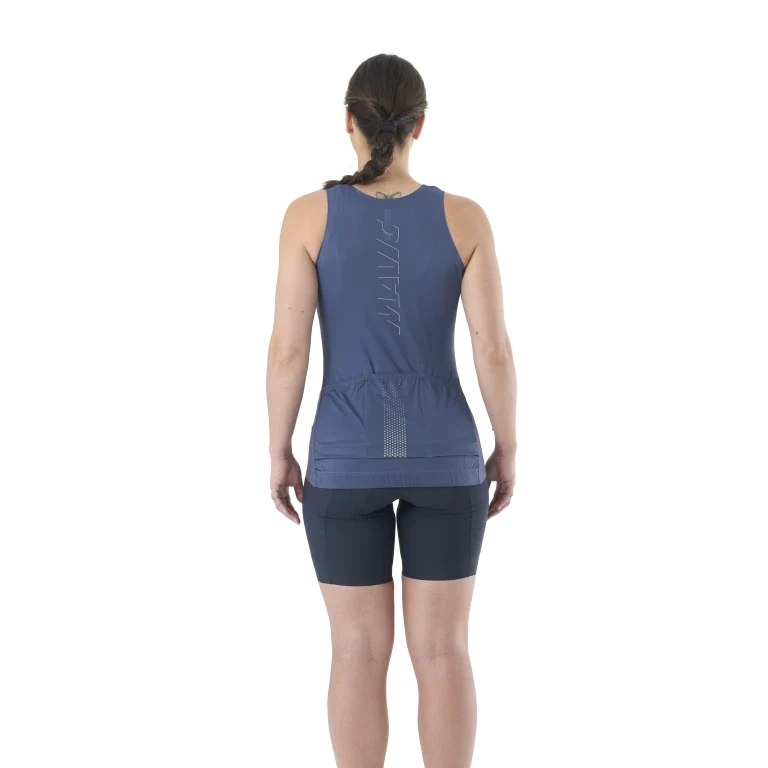 MAVIC AKSIUM Ärmelloses Trikot Damen Blau - Image 3