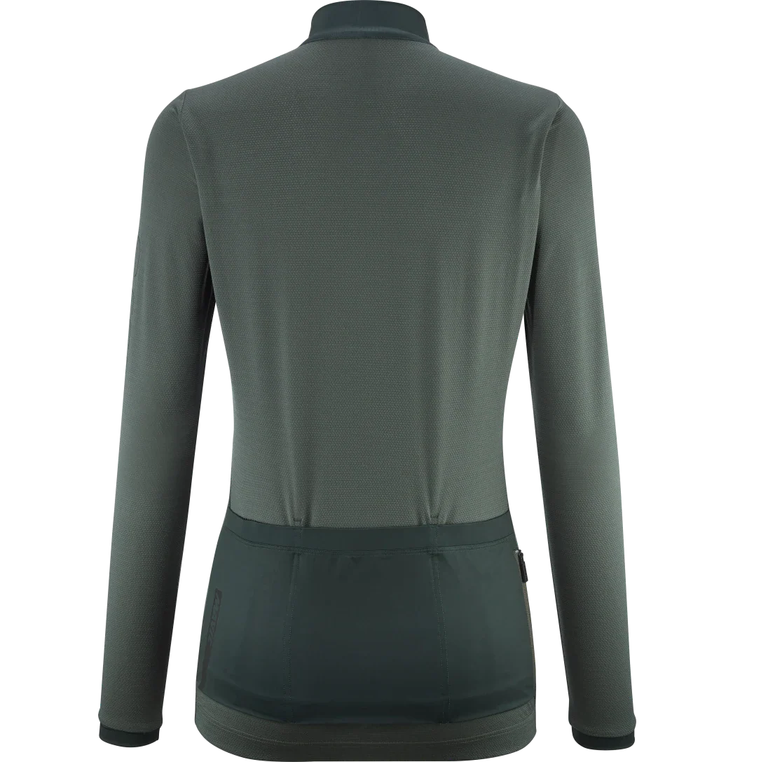 MAVIC AKSIUM Langarm Trikot Damen Grün - Image 2
