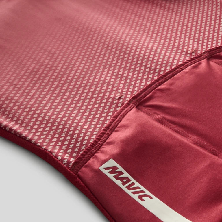 MAVIC AKSIUM Kurzarm Trikot Damen Rot - Image 4
