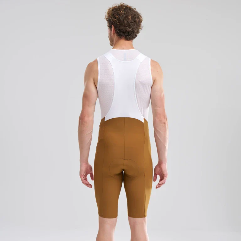 MAVIC AKSIUM Kurze Trägerhose Braun - Image 3