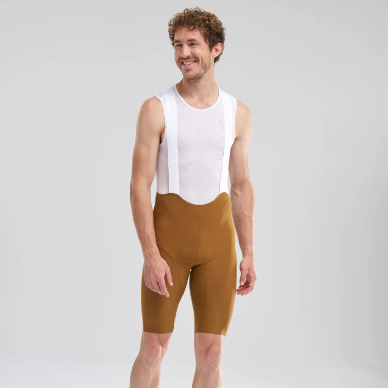 MAVIC AKSIUM Kurze Trägerhose Braun - Image 4