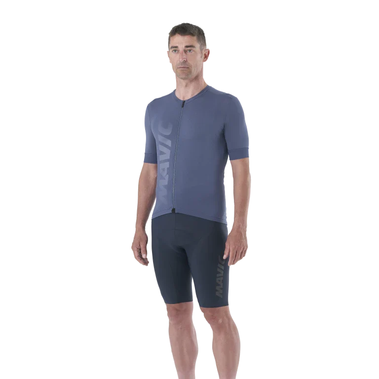 MAVIC AKSIUM Trikot Kurzarm Blau - Image 4
