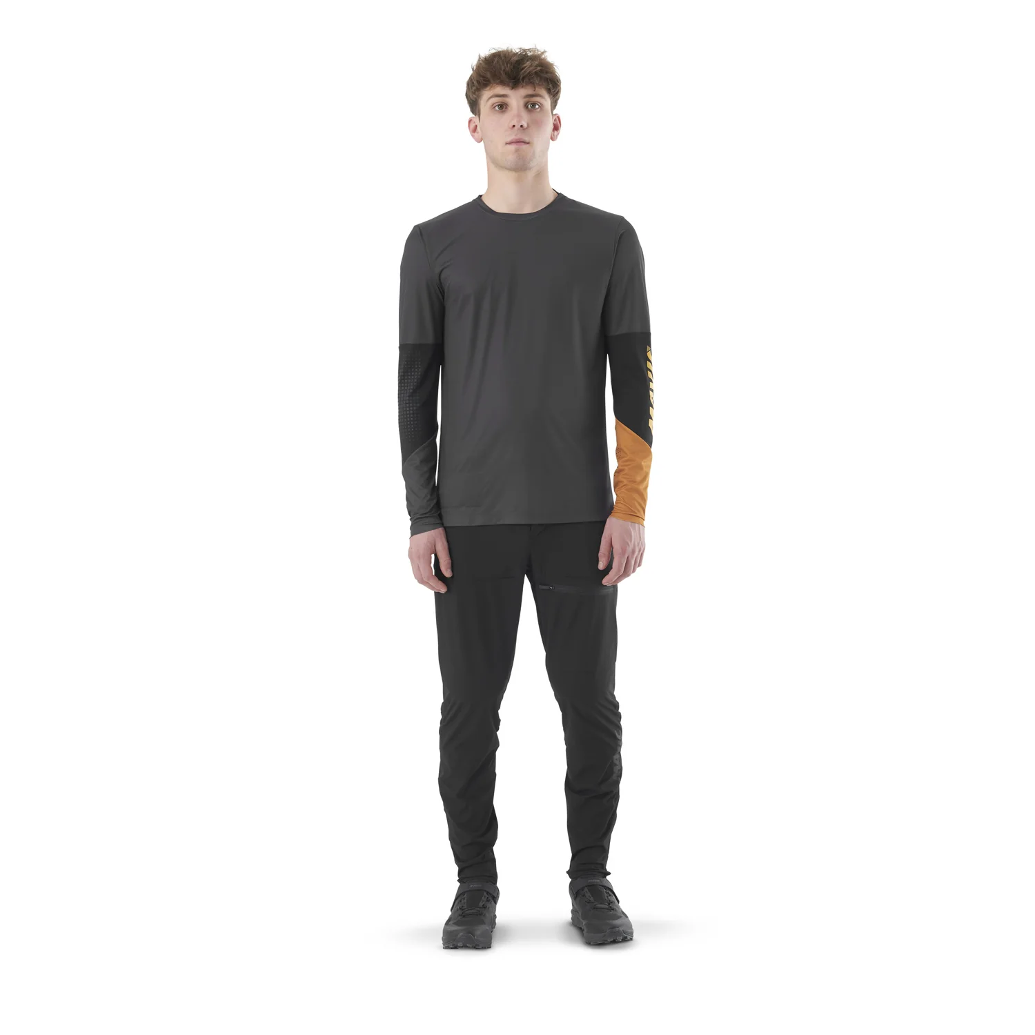MAVIC DEEMAX ENDURO PRO Trikot Langarm Grau/Schwarz - Image 3