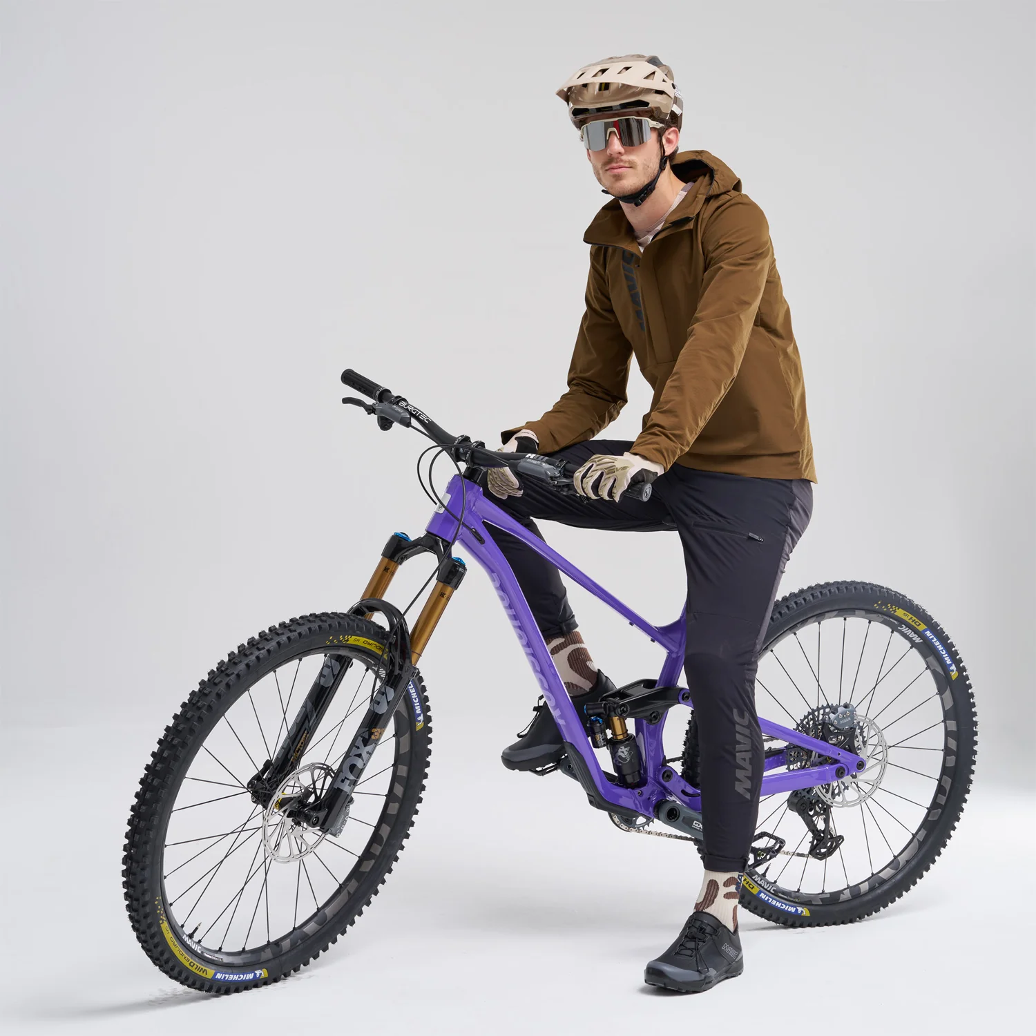 MAVIC DEEMAX THERMO WIND HOODIE Jacke Braun - Image 6
