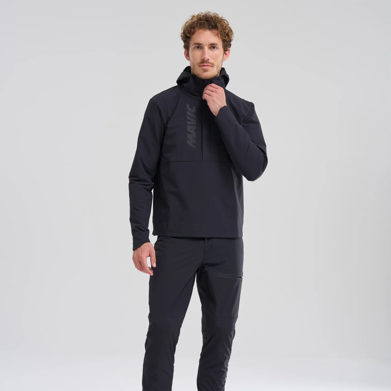 MAVIC DEEMAX THERMO WIND HOODIE Jacke Schwarz - Image 5