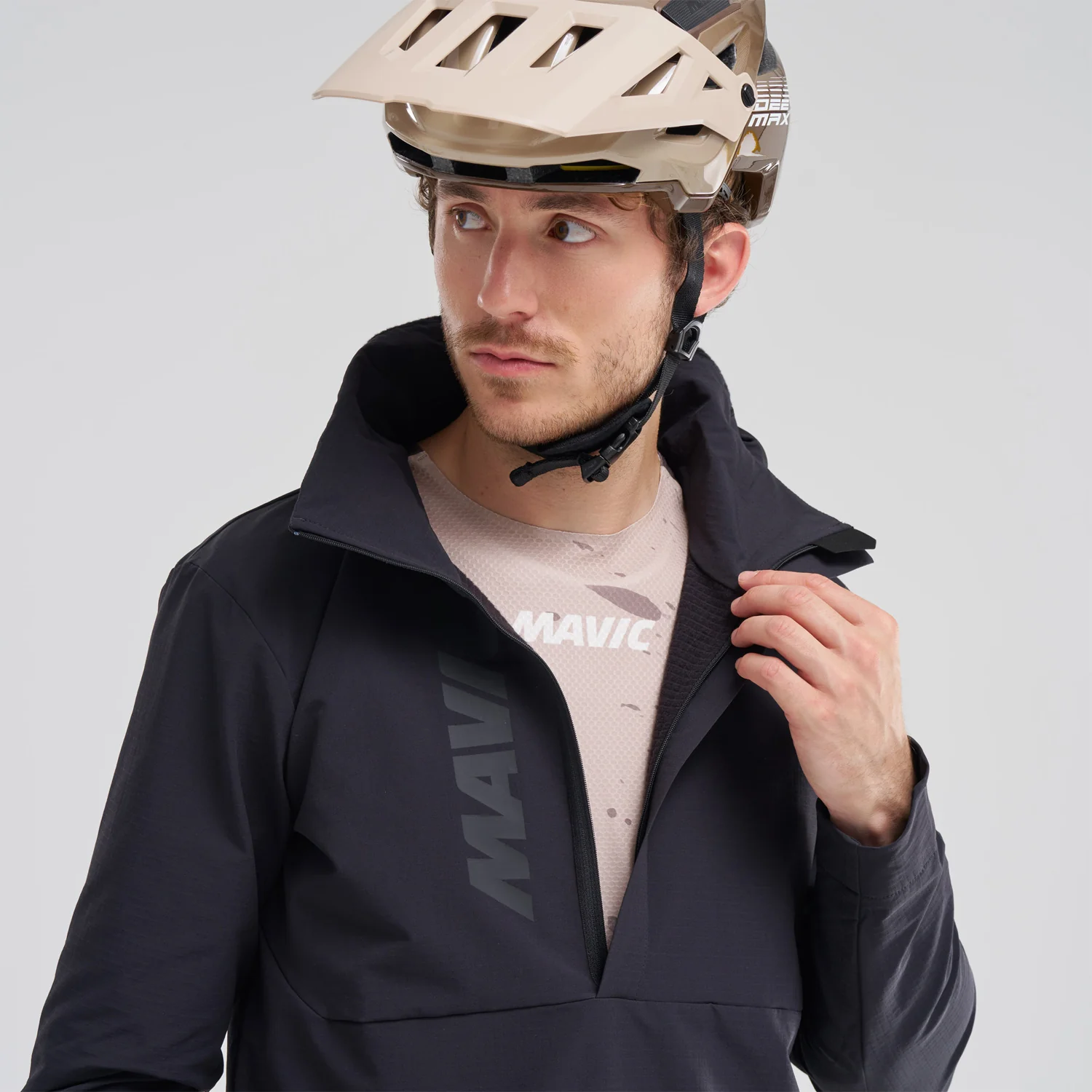 MAVIC DEEMAX THERMO WIND HOODIE Jacke Schwarz - Image 8