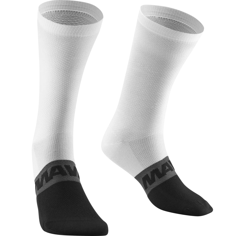 MAVIC ESSENTIAL HIGH Socken Weiß