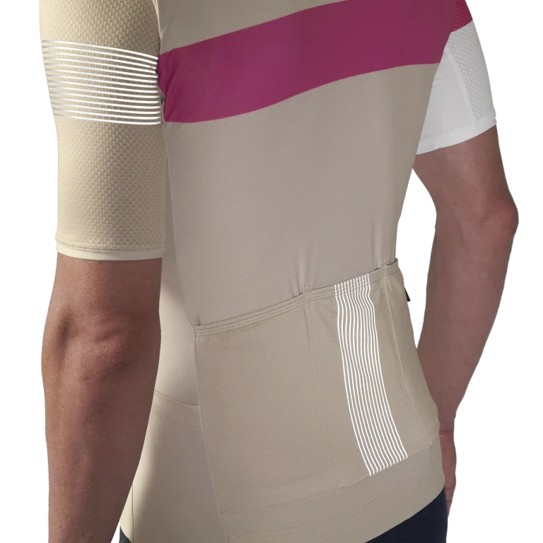 MAVIC KSYRIUM PRO Trikot Kurzarm Beige - Image 4