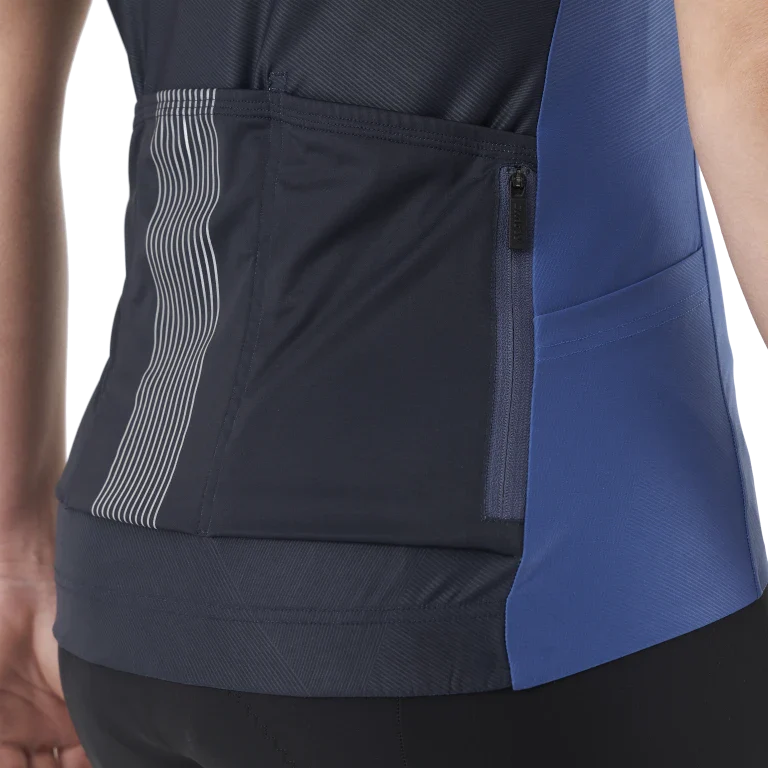 MAVIC KSYRIUM PRO Trikot Kurzarm Damen Blau - Image 6