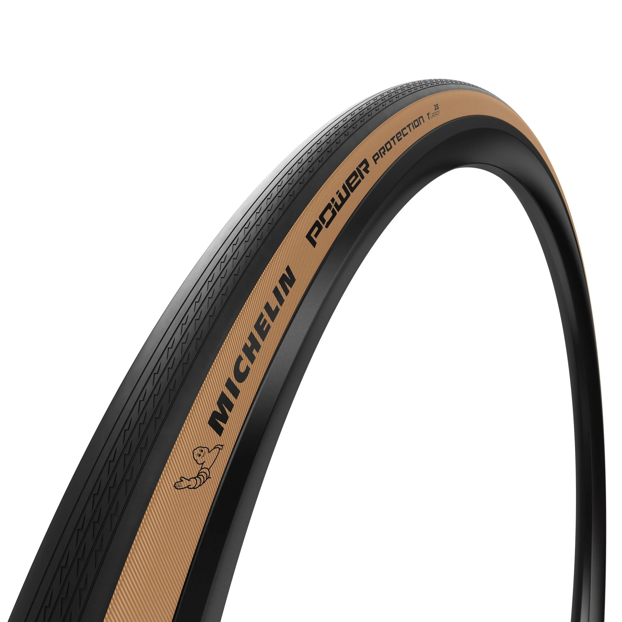 MICHELIN POWER PROTECTION Competition Line 700c Tubeless Ready Reifen Beige