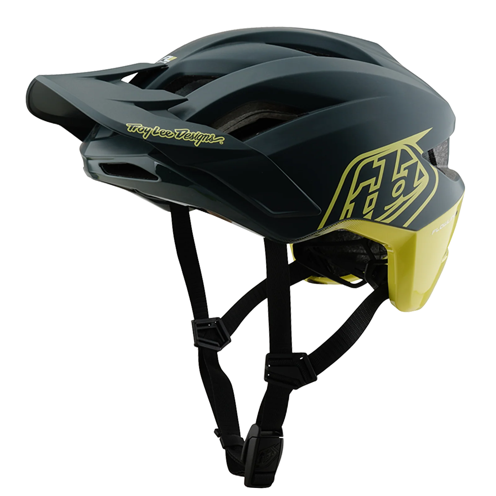 MTB-Helm TROY LEE DESIGNS FLOWLINE SE MIPS Grau/Gelb