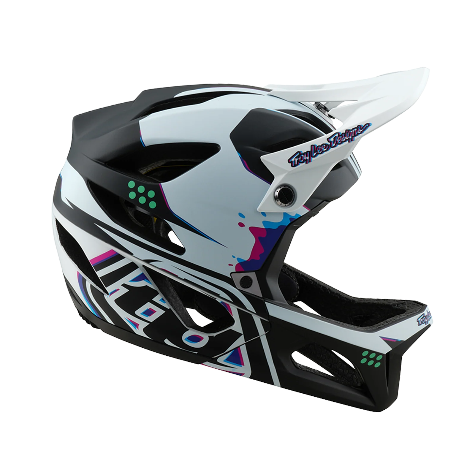 MTB-Helm TROY LEE DESIGNS STAGE MIPS Schwarz/Weiß - Image 5
