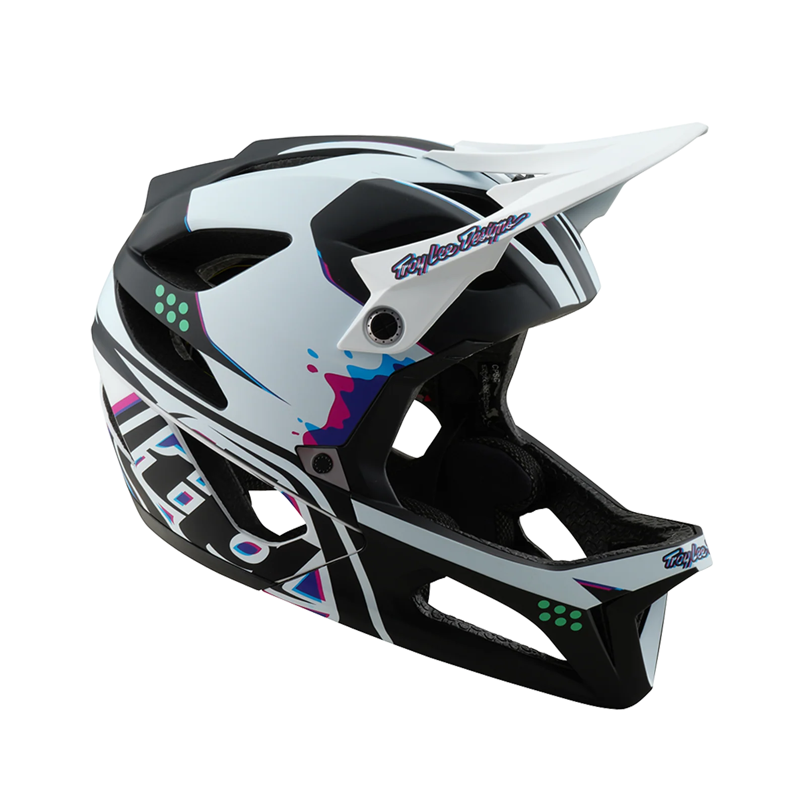 MTB-Helm TROY LEE DESIGNS STAGE MIPS Schwarz/Weiß - Image 6