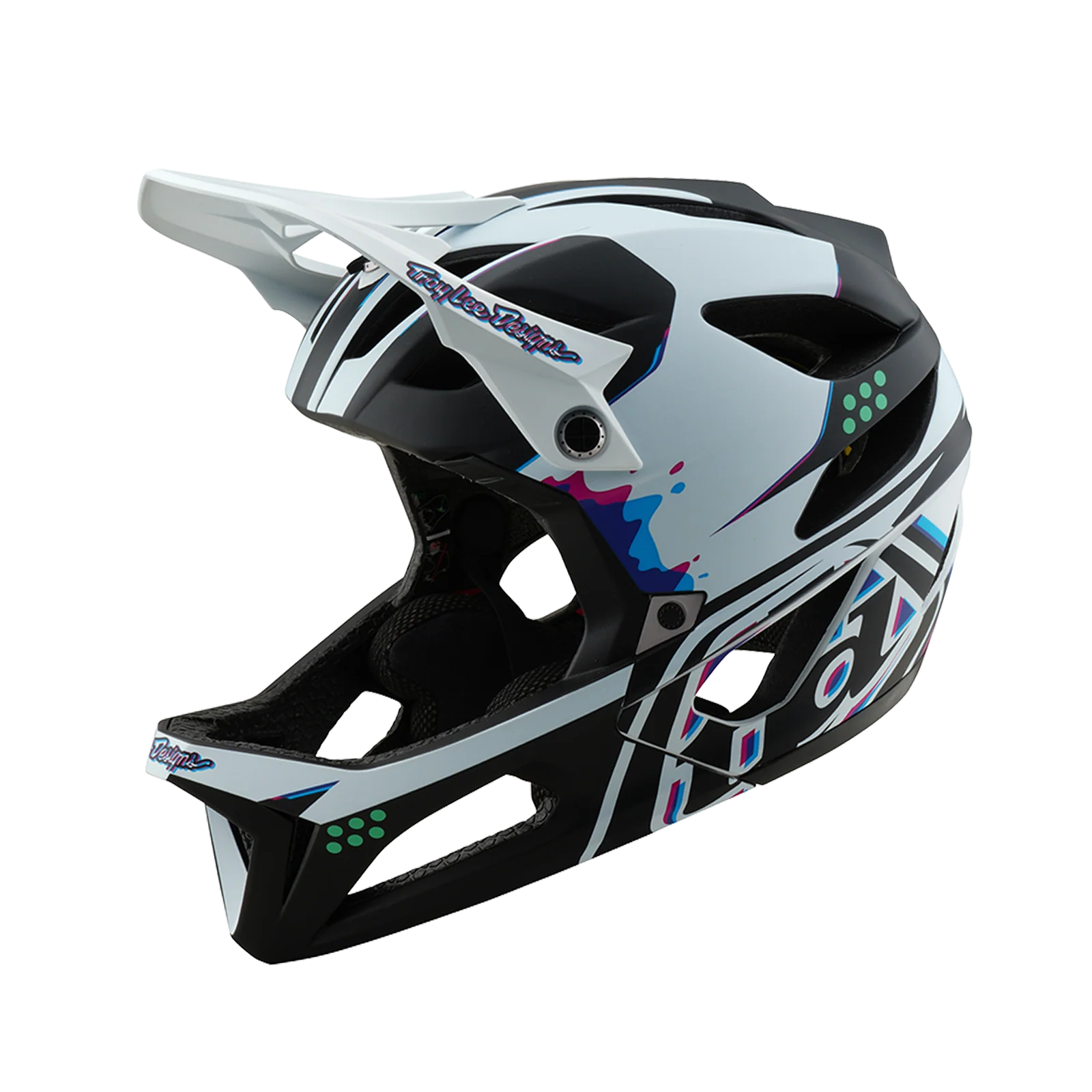 MTB-Helm TROY LEE DESIGNS STAGE MIPS Schwarz/Weiß - Image 7