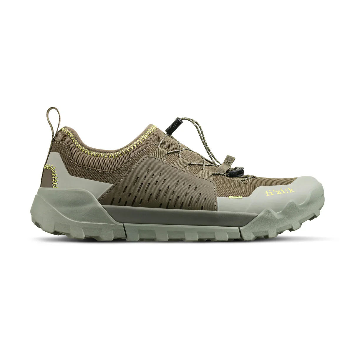 Mountainbike-Schuh FIZIK TERRA ERGOLACE 2 FLAT Braun/Grün - Image 7