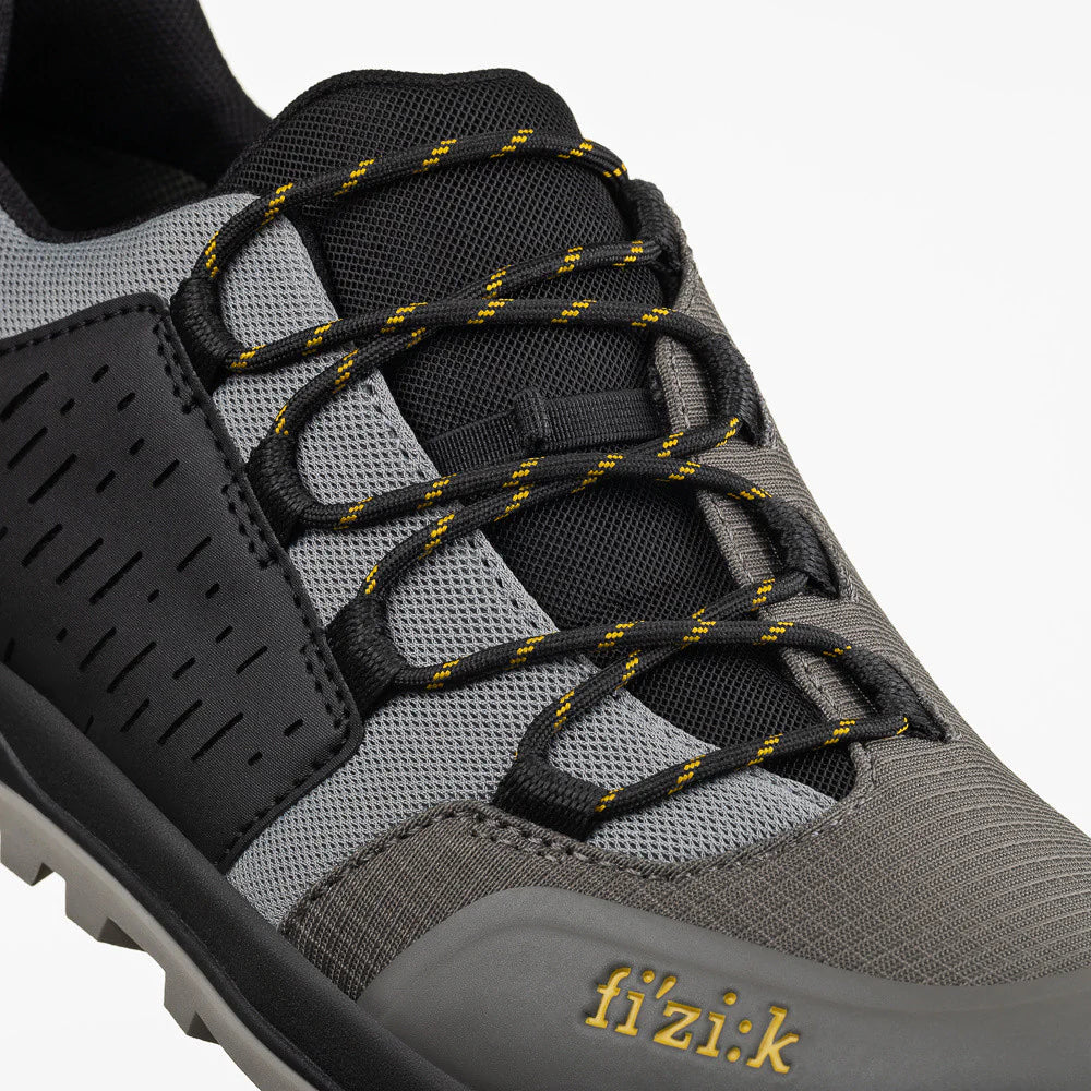 Mountainbike-Schuhe FIZIK TERRA ERGOLACE GTX FLAT Grau/Schwarz - Image 5