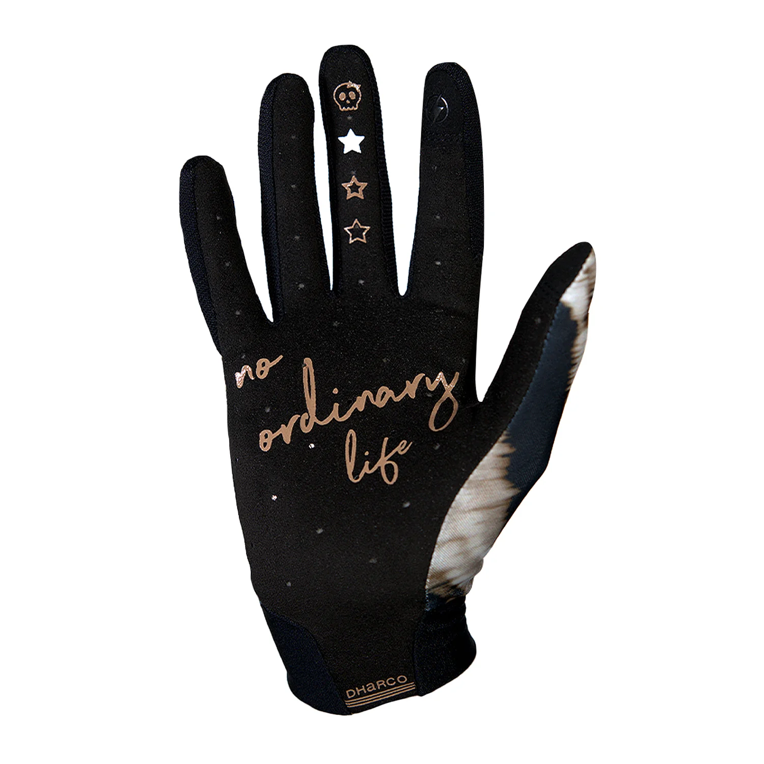 DHARCO TRAIL MARIGOLD Damen Handschuhe Schwarz/Braun - Image 2