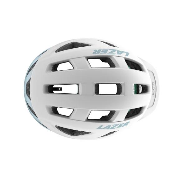 MTB/Gravel Helm LAZER CERRO KINETICORE Weiß Mint - Image 2