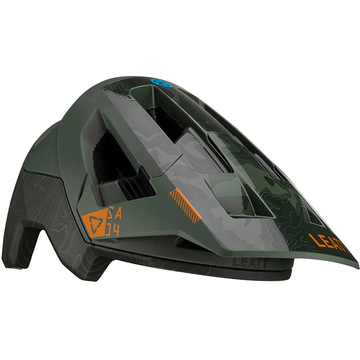 MTB-Helm LEATT MTB ALL MOUNTAIN 4.0 Grün